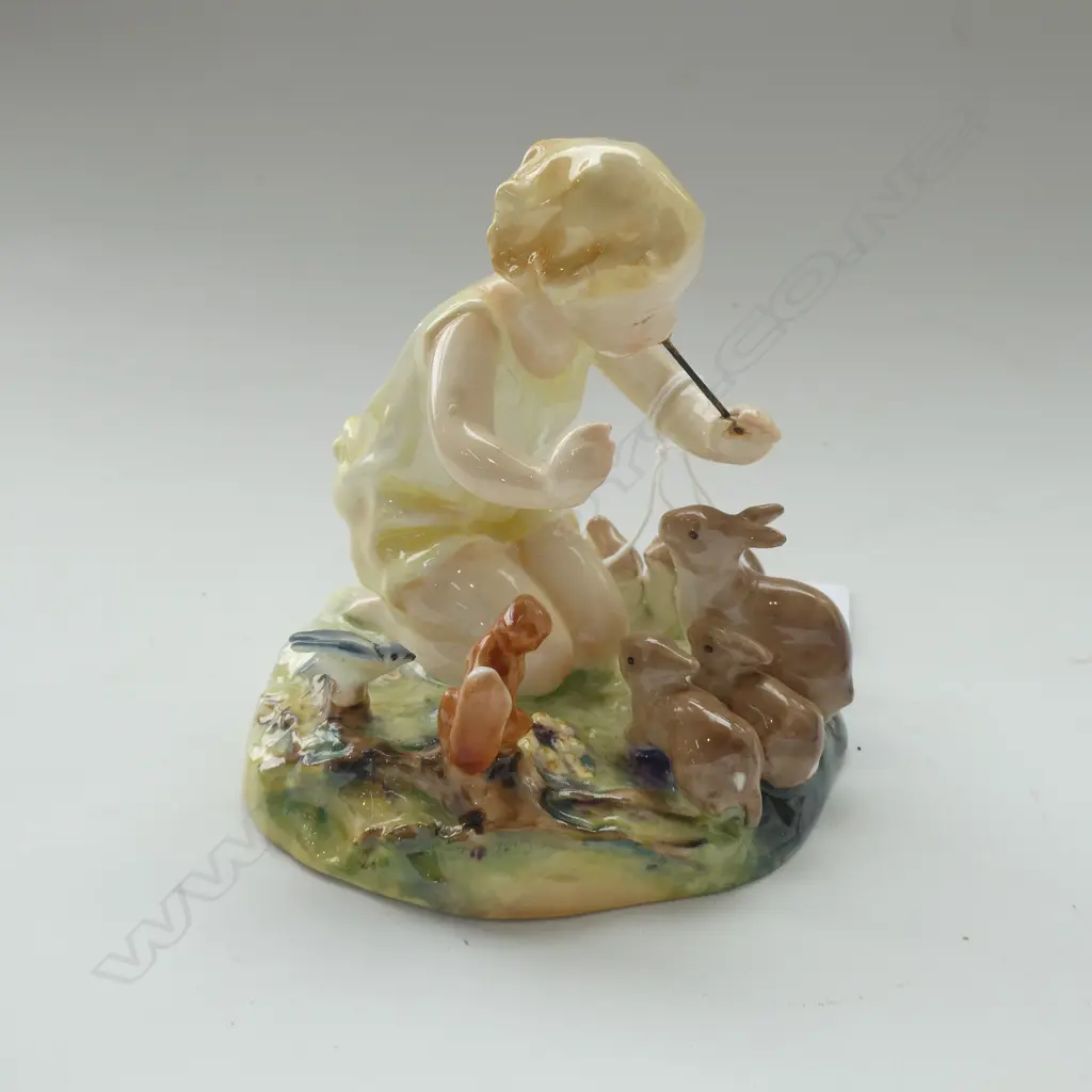 ROYAL WORCESTER 'WOODLAND DANCE' FIGURE GROUP H.95mm Image 1++