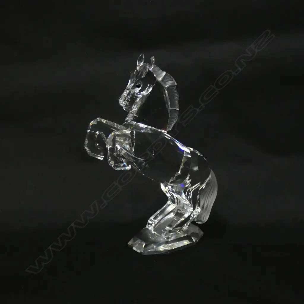 SWAROVSKI CRYSTAL STALLION H. 110MM IN ORIGINAL BOX Image 1++
