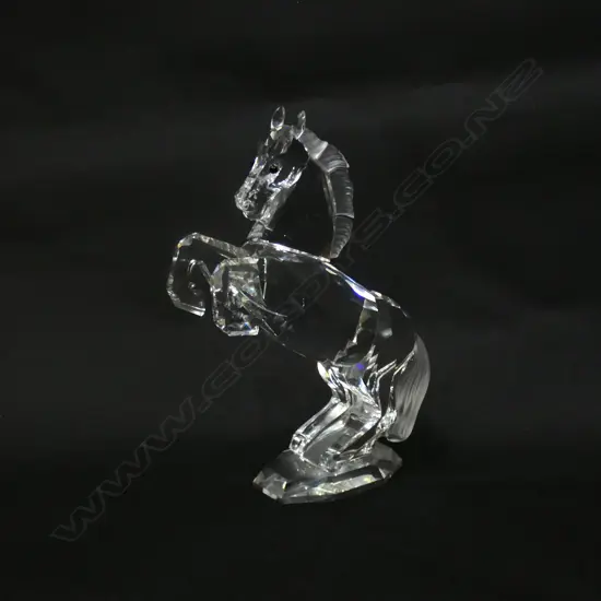 SWAROVSKI CRYSTAL STALLION H. 110MM IN ORIGINAL BOX