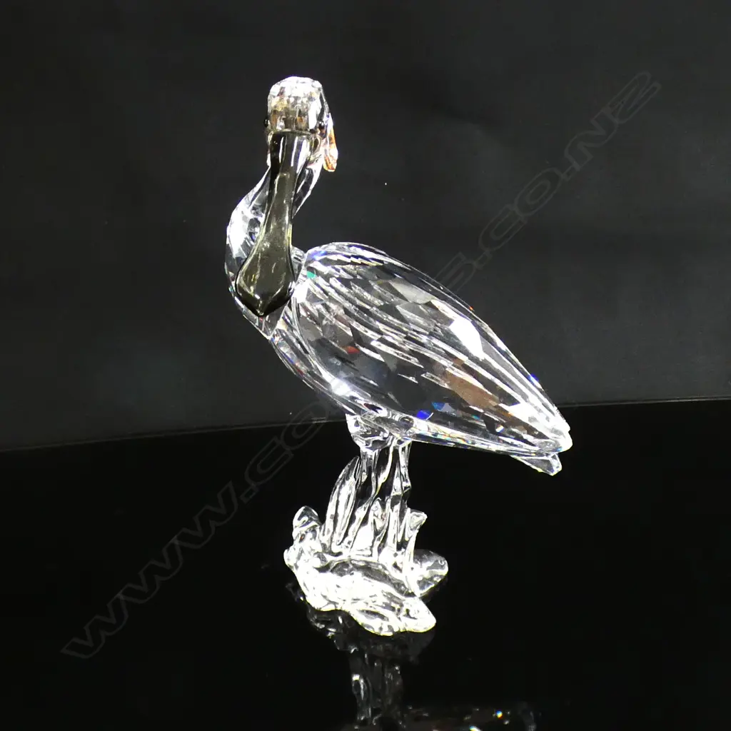 SWAROVSKI CRYSTAL LG BIRD H 145MM IN ORIGINAL BOX W SLEEVE Image 1++