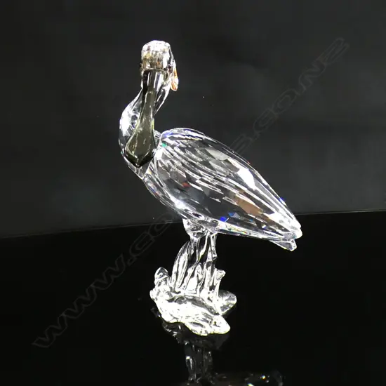 SWAROVSKI CRYSTAL LG BIRD H 145MM IN ORIGINAL BOX W SLEEVE