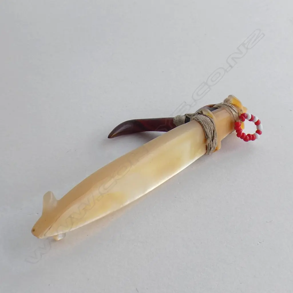 An old Solomon Islands fishing lure Image 1++