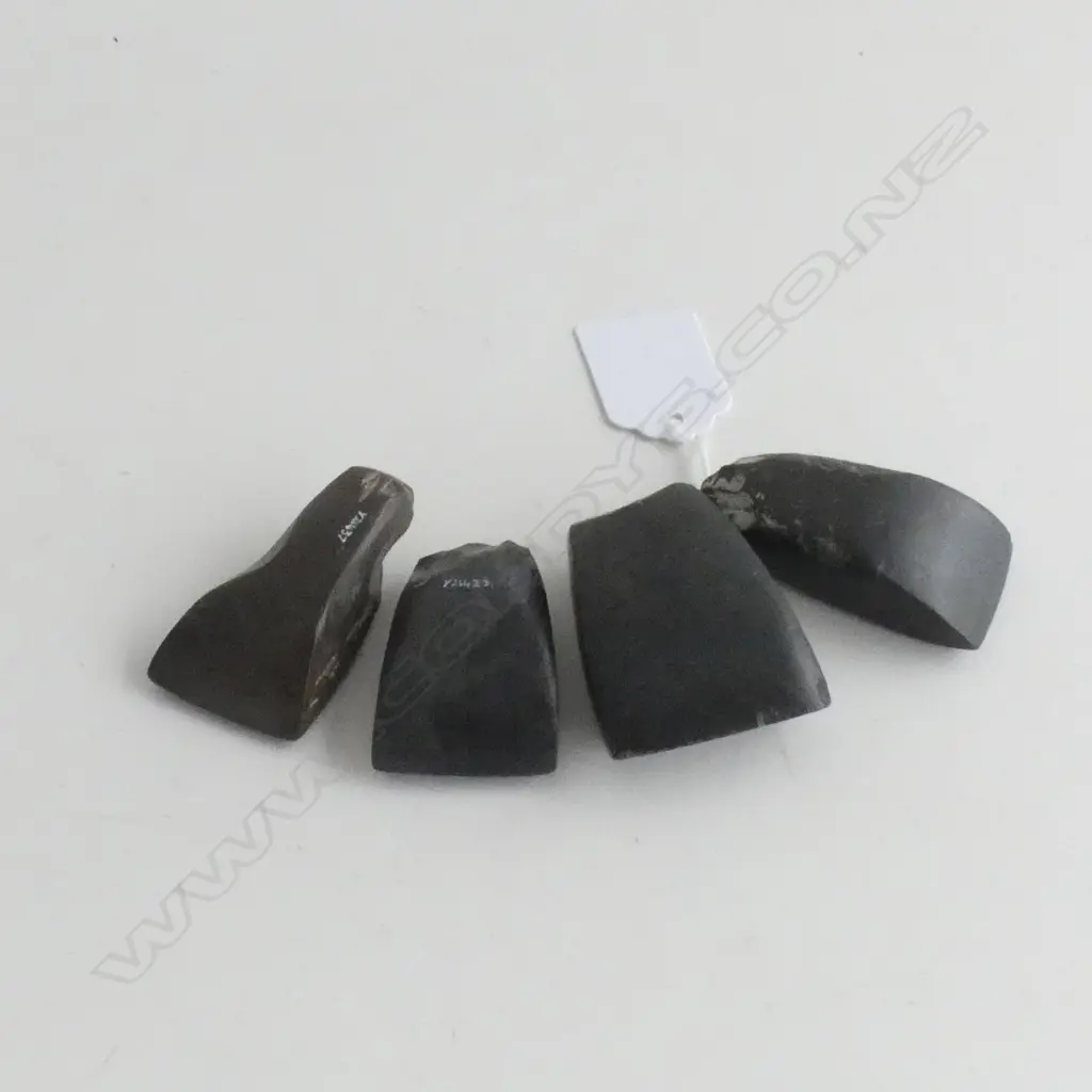 Y21422, Y21436, Y21437 & Y21438; 4 SMALL TOKI (STONE ADZES) Image 1++
