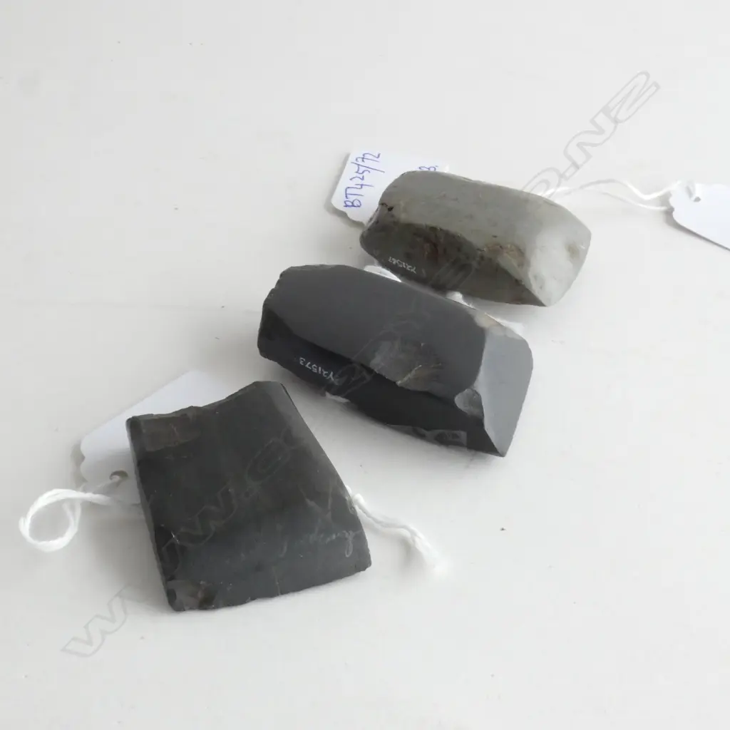 Y21567 + Y21572 + Y21573; 3 TOKI (STONE ADZES) Image 1++