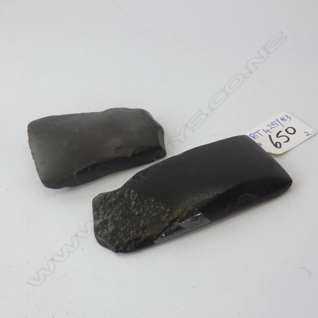 Y21431 + Y21569; 2 TOKI (STONE ADZES) Image 1++