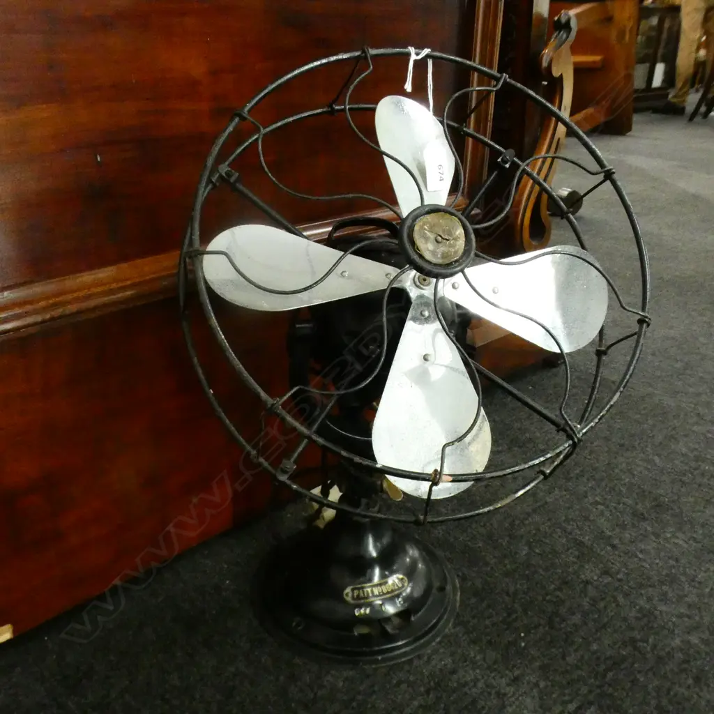 VINTAGE AMERICAN ELECTRIC FAN C1920'S APPROX H 470MM Image 1++