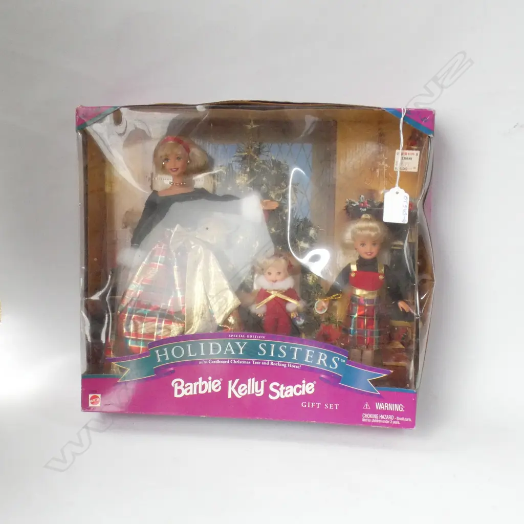 VINTAGE BOXED BARBIE, KELLY & STACIE 'HOLIDAY SISTERS'  Image 1++
