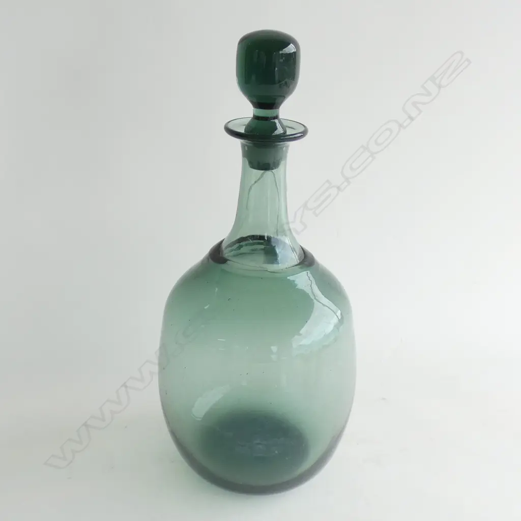 TONY KEUPHER NZ GLASS DECANTER WITH STOPPER H 320MM Image 1++