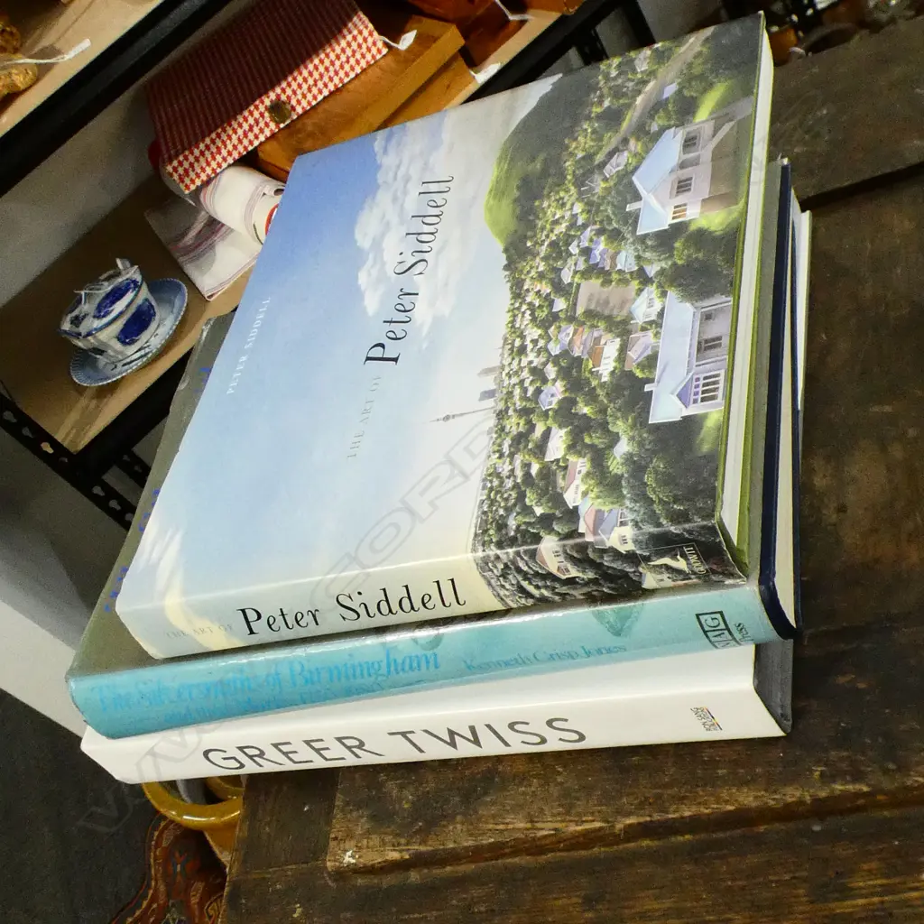 3 BOOKS; PETER SIDDELL, GREER TWISS, SILVERSMITHS OF B'HAM Image 1++