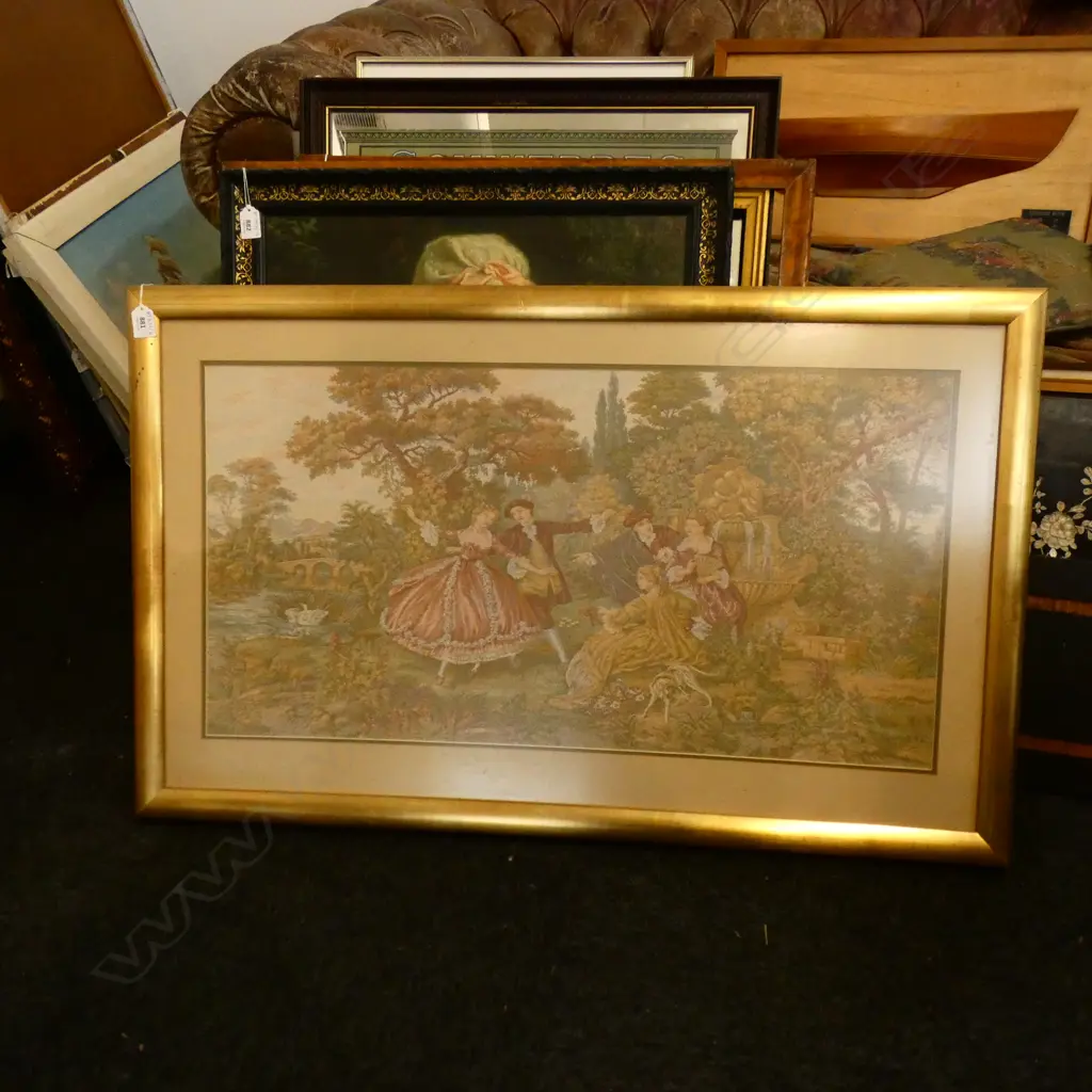FRAMED TAPESTRY 425x825mm Image 1++