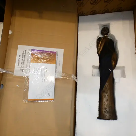 LTD. ED. 'SOUL JOURNEYS' RESIN MASAI FIGURE H.530mm, BOXED
