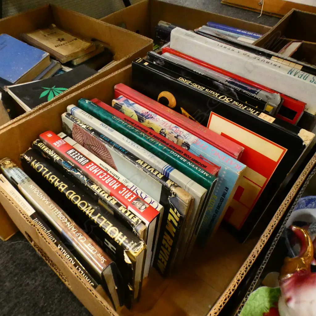 BOX LOT BOOKS; MOVIES & FILM STARS Image 1++