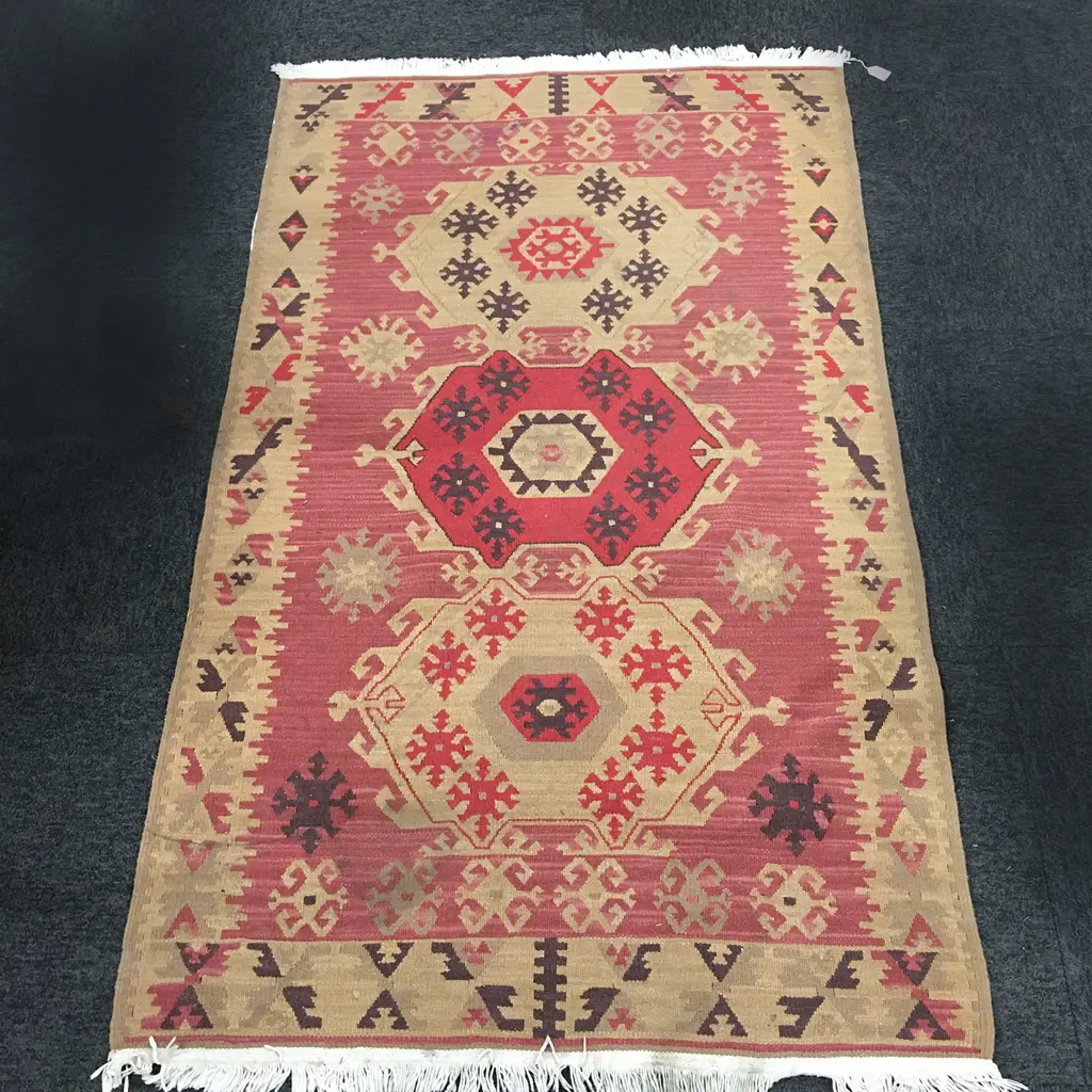 KELIM RUG, SOME MINOR STAINING, 940 X 1580mm Image 1++