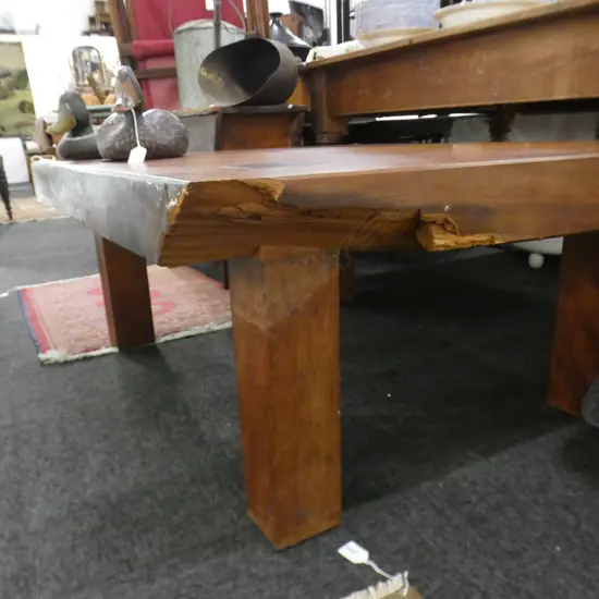 SOLID WOOD COFFEE TABLE 1150x910x450mm