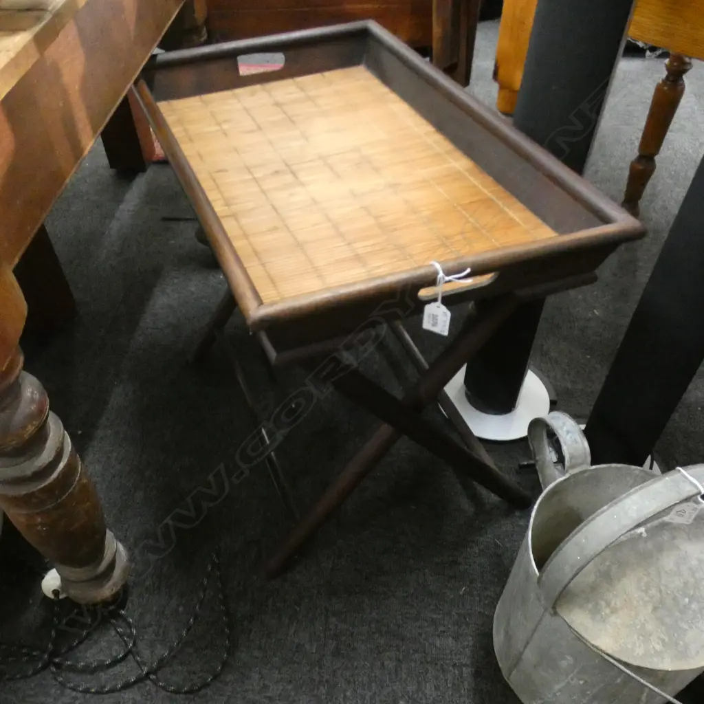 WOODEN TRAY TABLE 650x390x520mm Image 1++