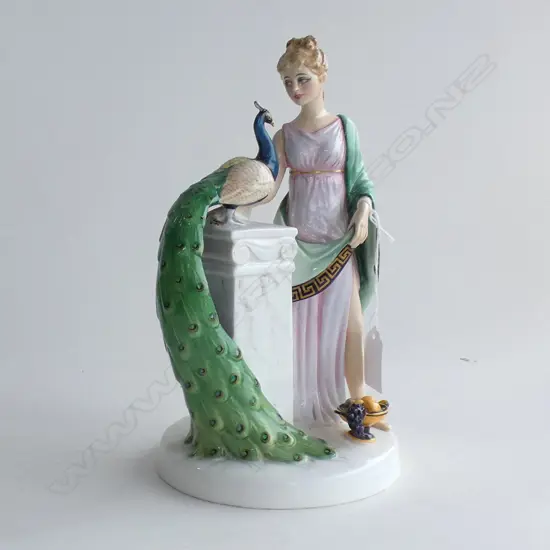 ROYAL DOULTON 'LES FEMMES FATALES' SERIES - HELEN OF TROY (crack to base and in box).