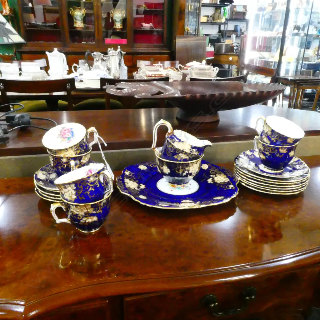 CROWN STAFFORDSHIRE TEA SET Image 1++
