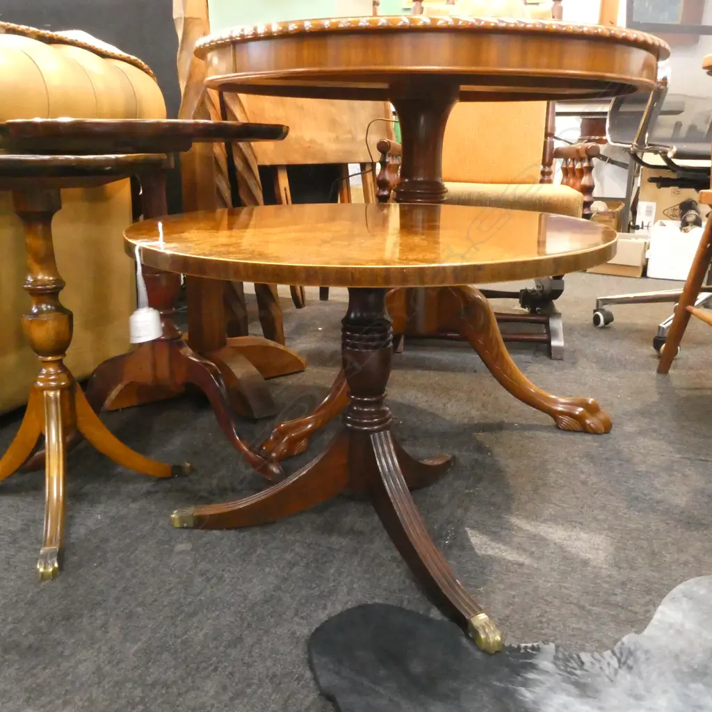 SMALL REGENCY STYLE SIDE TABLE 600mm dia A/F Image 1++