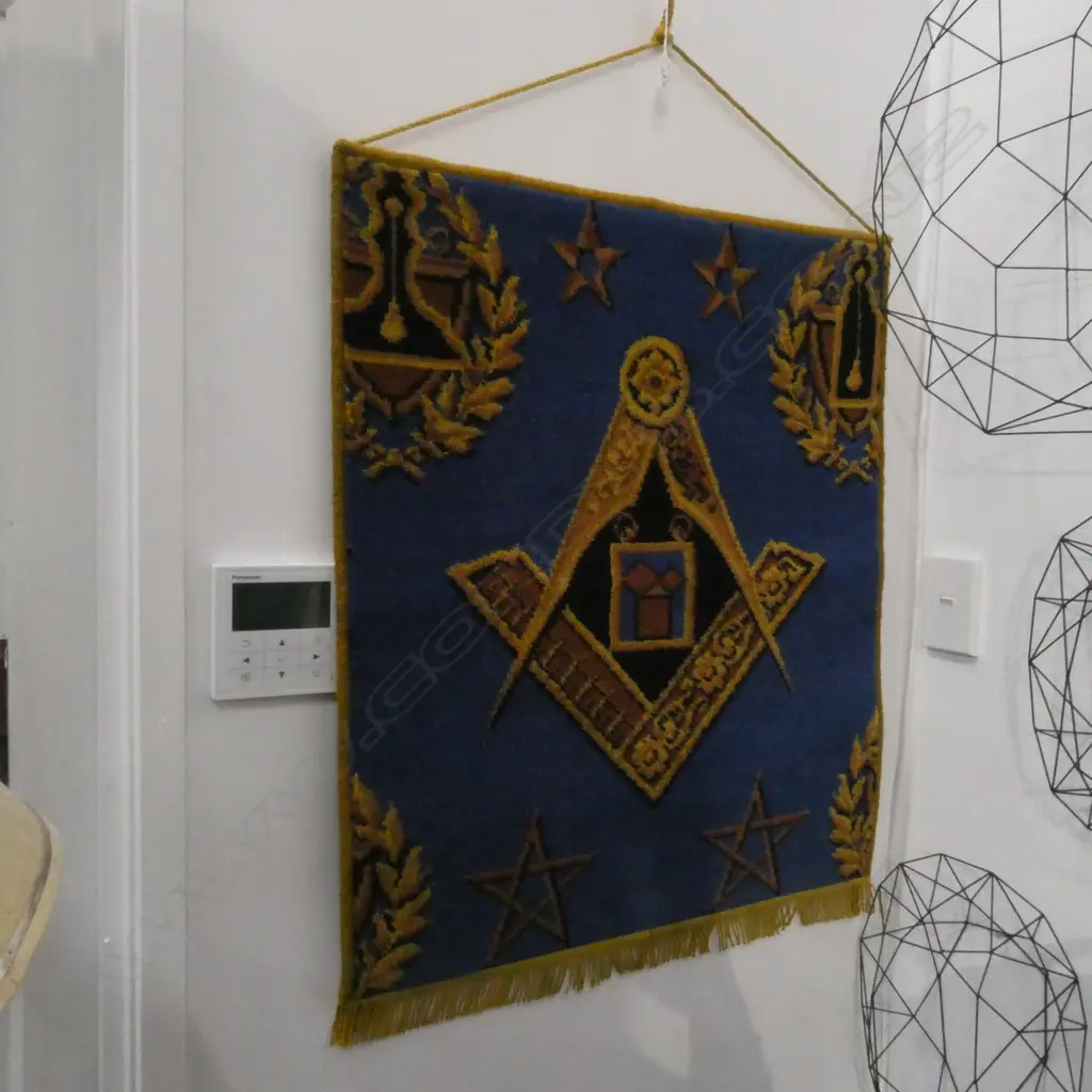 FREEMASON WALL HANGING 800x700mm Image 1++