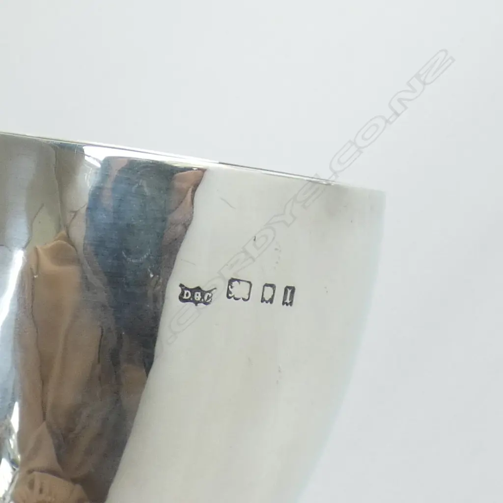 STG SILVER WINE GOBLET H 155MM LONDON 1926 188GMS Image 1++