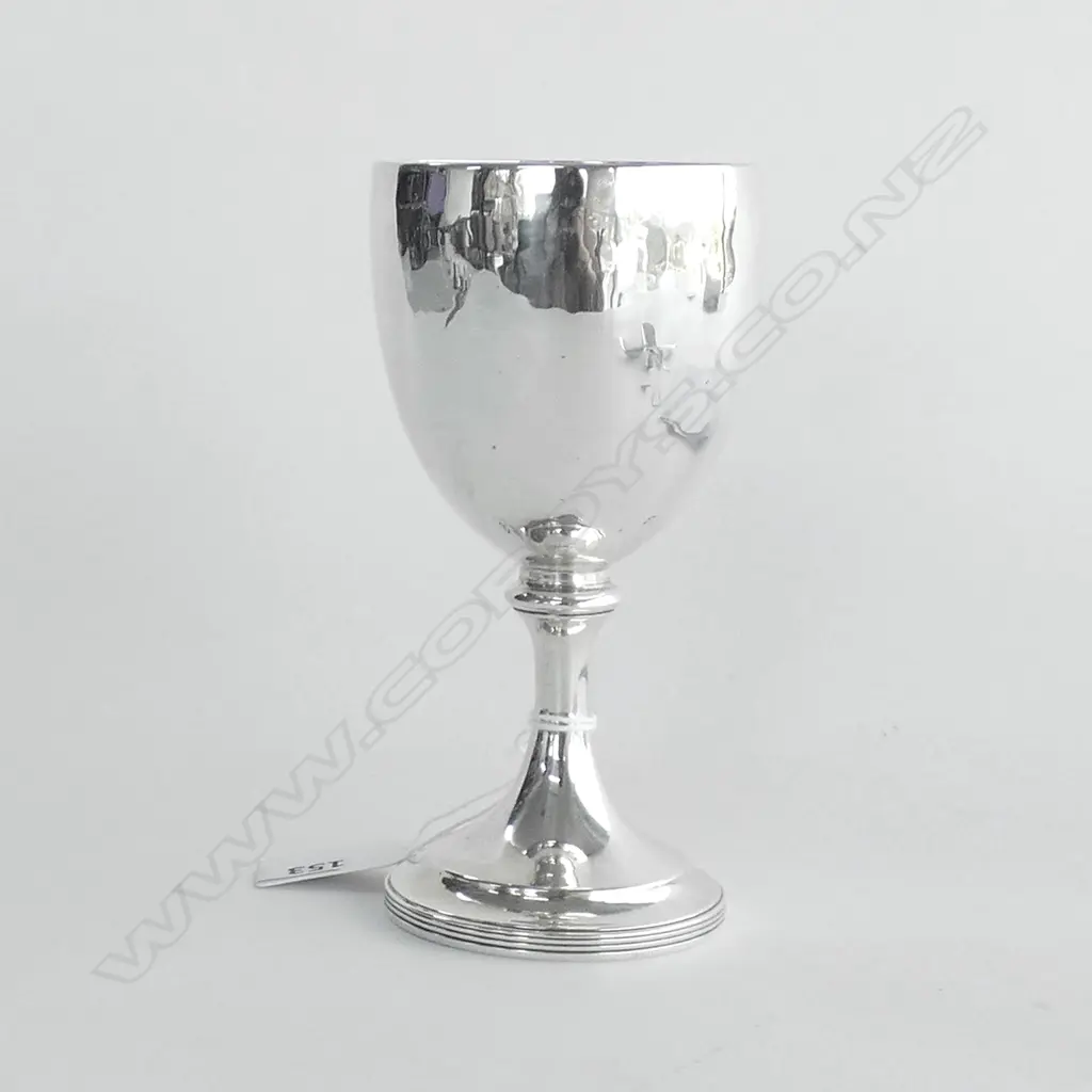 STG SILVER WINE GOBLET H 155MM LONDON 1926 188GMS Image 1++