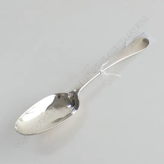 SILVER BOTTOM MARKED GEORGE II  TABLESPOON LONDON 1740 BY Ebenezer Coker 63gm