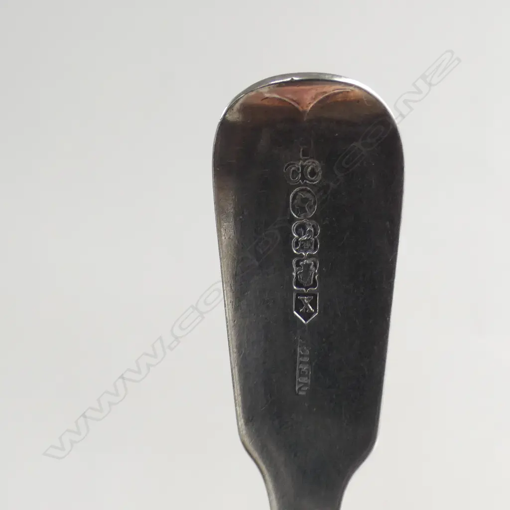 VICTORIAN IRISH SILVER SAUCE LADLE DUBLIN 1843 Image 1++