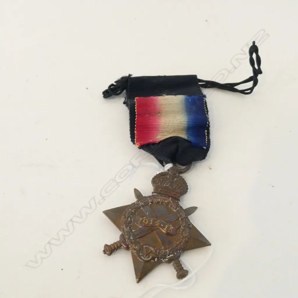 NZEF 1914 STAR 24/725 C.S.M. G. COOK Image 1++