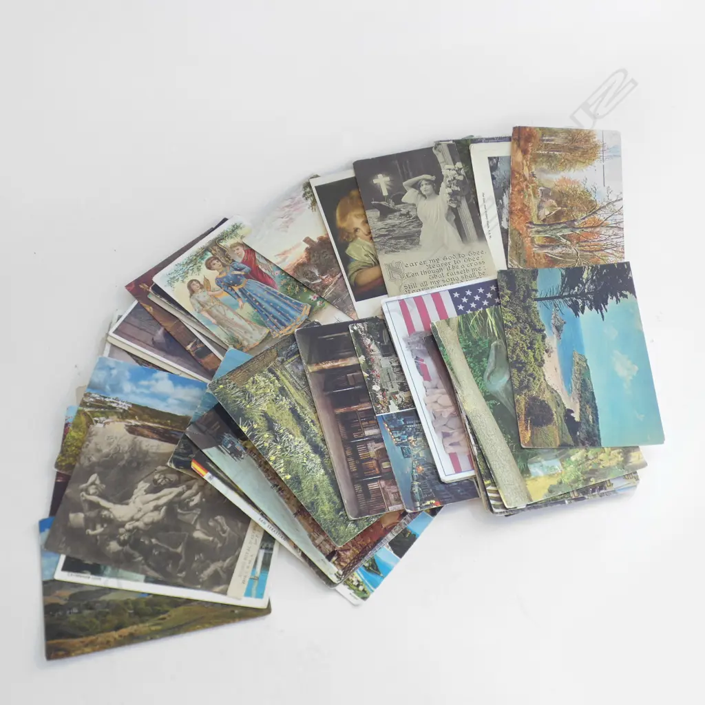 ASST. VINTAGE POSTCARDS Image 1++