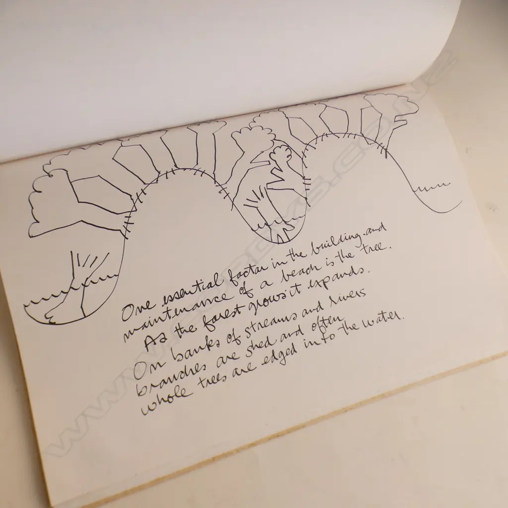 MICHAEL SMITHER 'SAND' LTD. ED. ARTISTS BOOK 77/400 SIGNED & DATED 87 435x305mm Image 1++