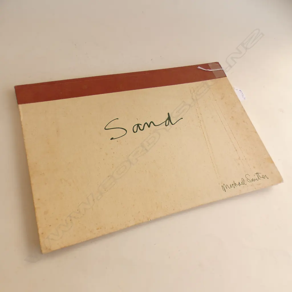 MICHAEL SMITHER 'SAND' LTD. ED. ARTISTS BOOK 77/400 SIGNED & DATED 87 435x305mm Image 1++