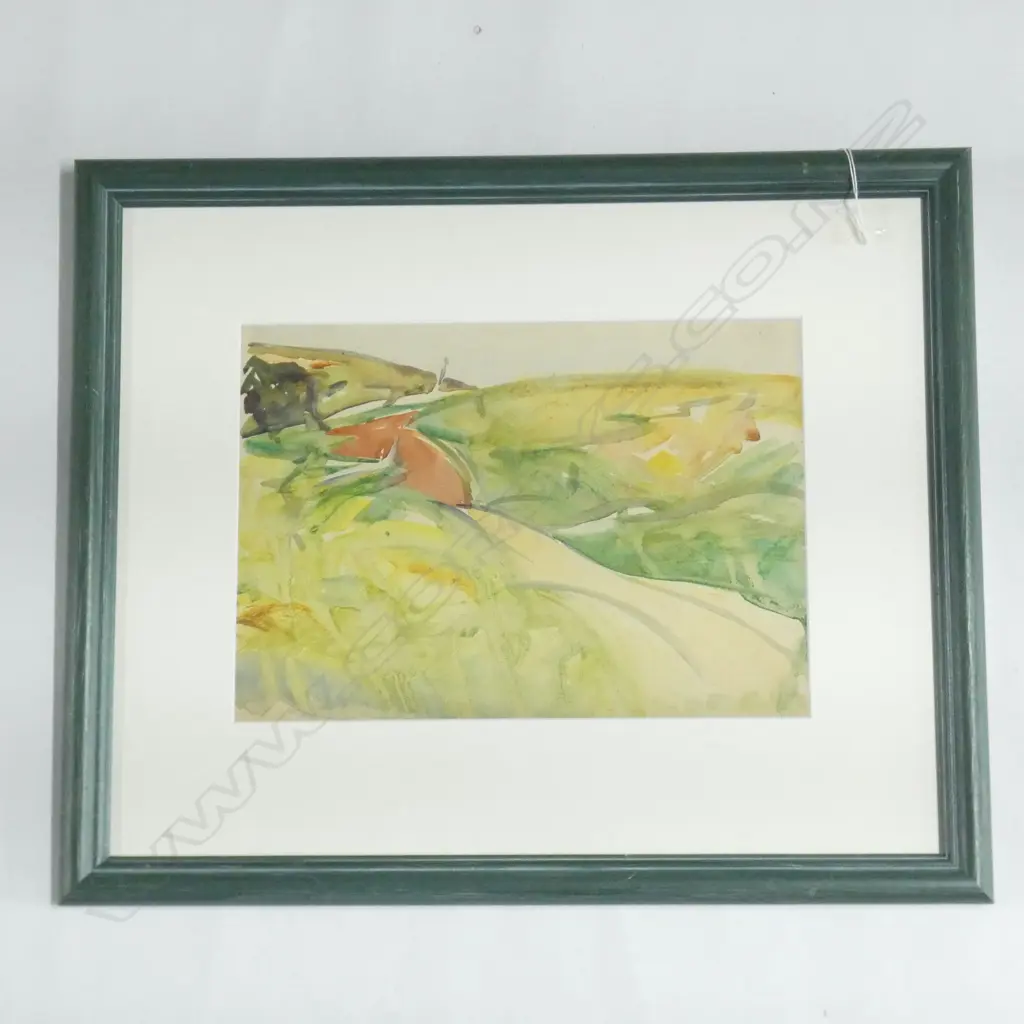 JOHN WEEKS - RURAL LANDSCAPE W/C - 260 X 365MM Image 1++