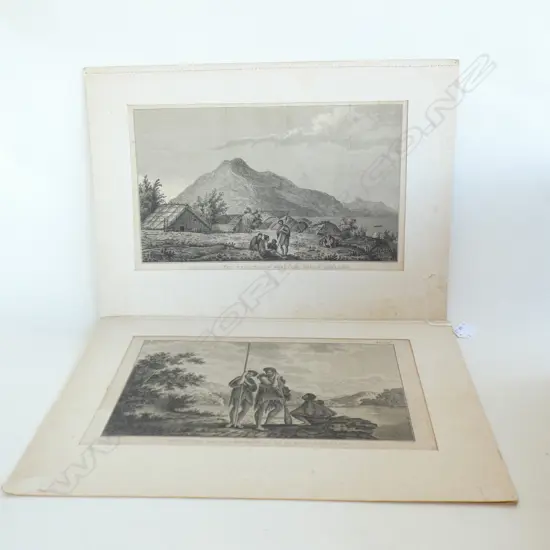 2 1795 NZ ENGRAVINGS. ENTITLED BY Klauber, Ignaz Sebastian, 1753-1817