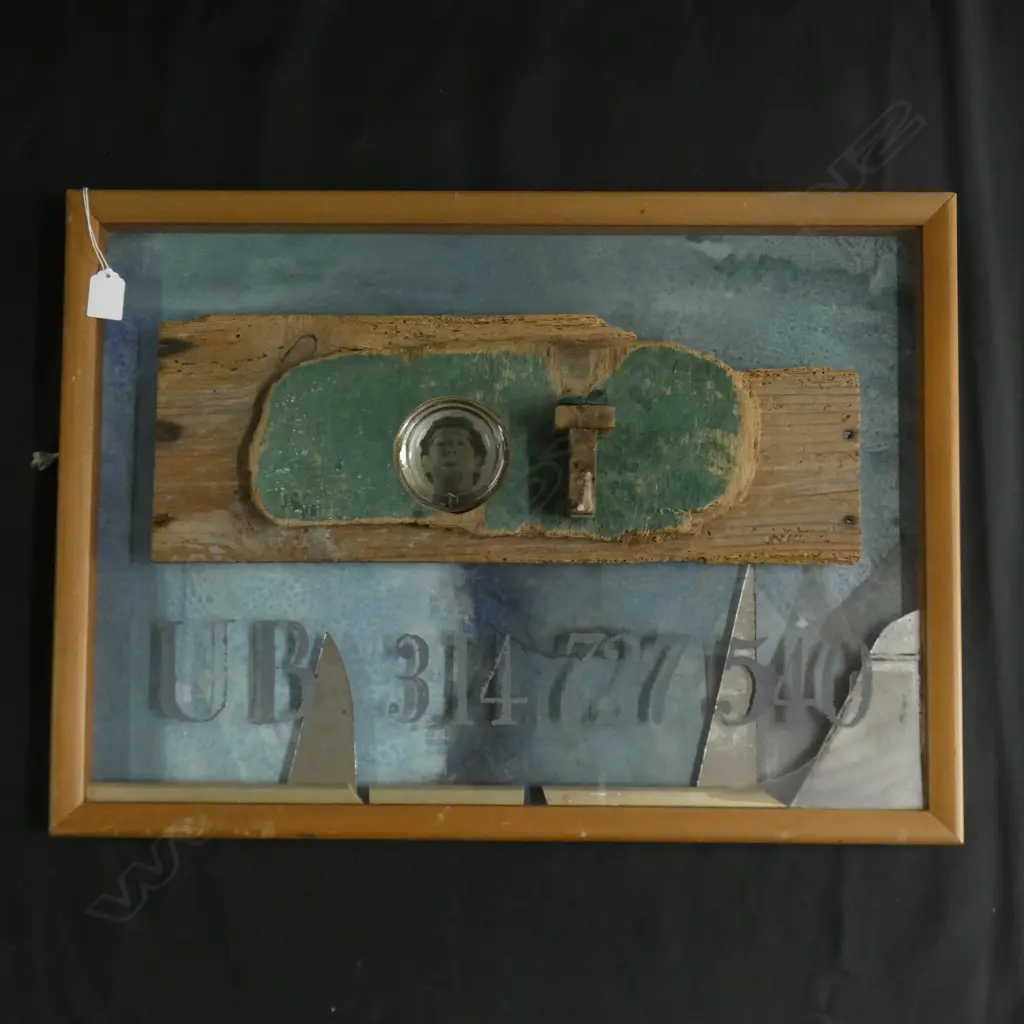 DALE COPELAND FOUND OBJECT ARTWORK 415x590mm Image 1++