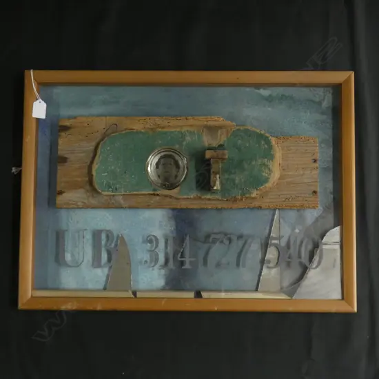 DALE COPELAND FOUND OBJECT ARTWORK 415x590mm