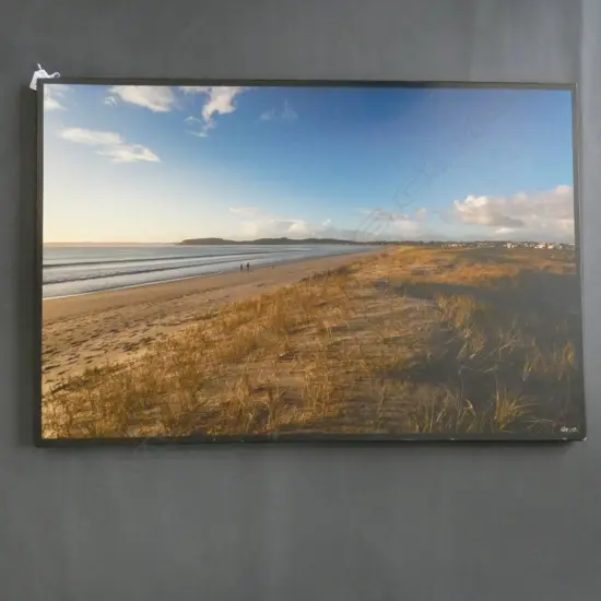 BEACH PRINT UNFRAMED CANVAS 605x900mm