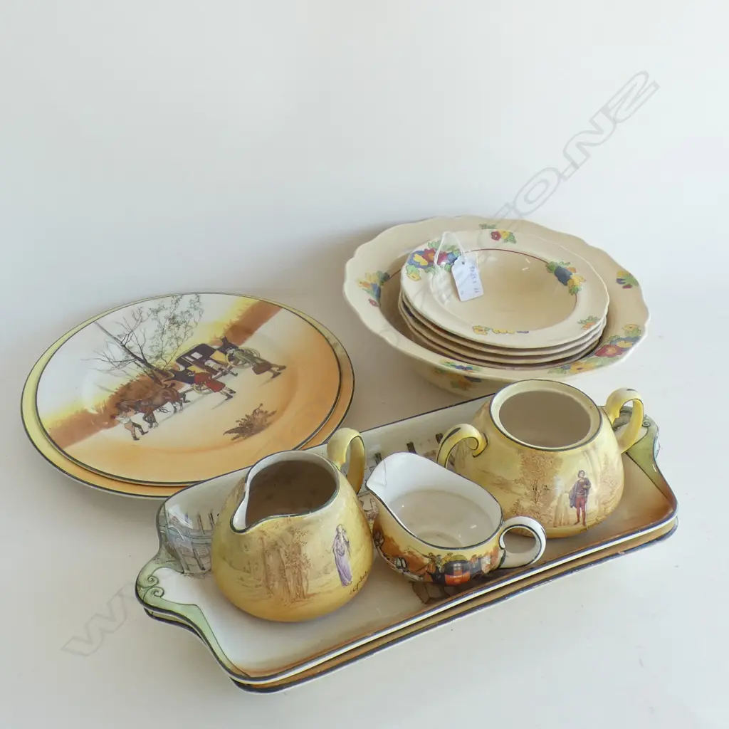 12 PCES ASST ROYAL DOULTON SERIES WARE  Image 1++