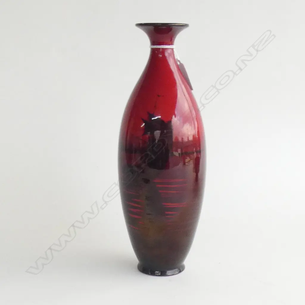 DOULTON FLAMBE VASE small surface fault Image 1++