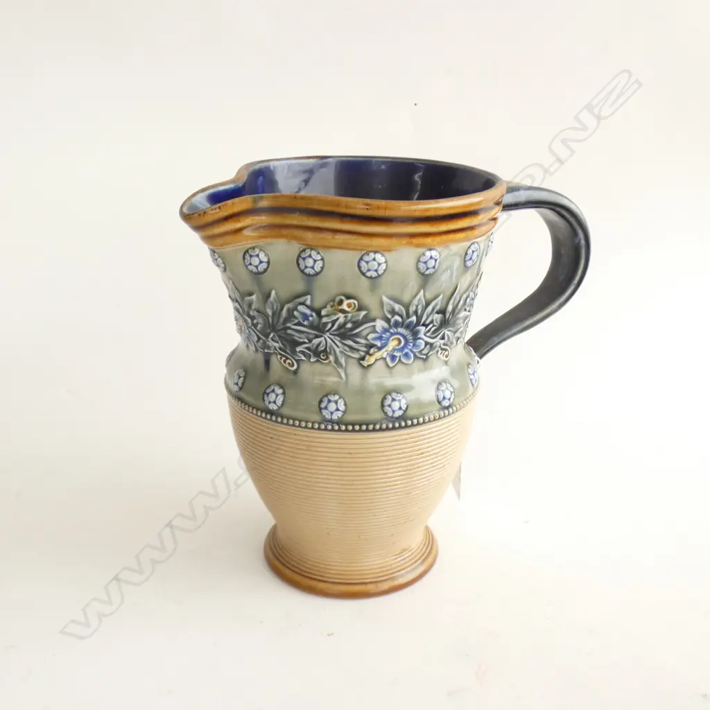DOULTON LAMBETH JUG C1891 H 190MM Image 1++