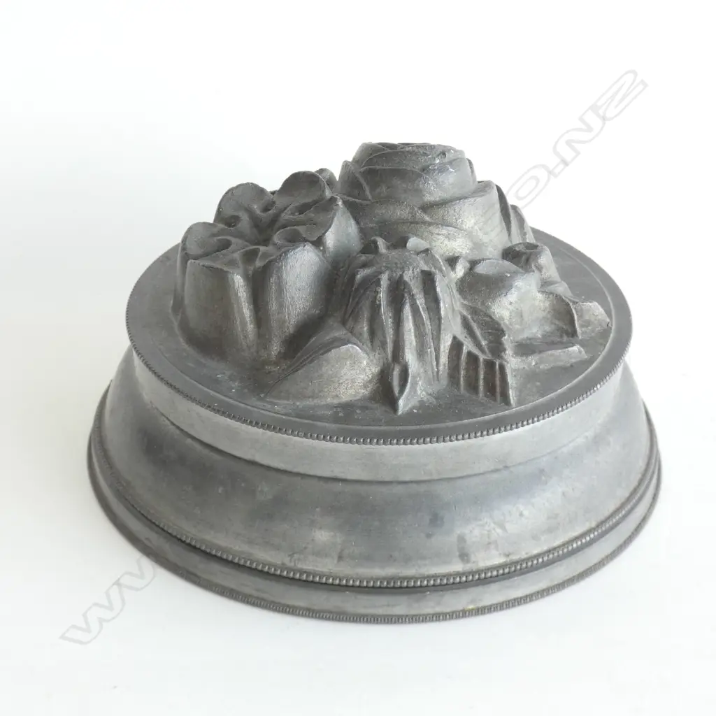 VICTORIAN ICE CREAM MOULD - DATED 4/6/1868  DIA 168MM Image 1++