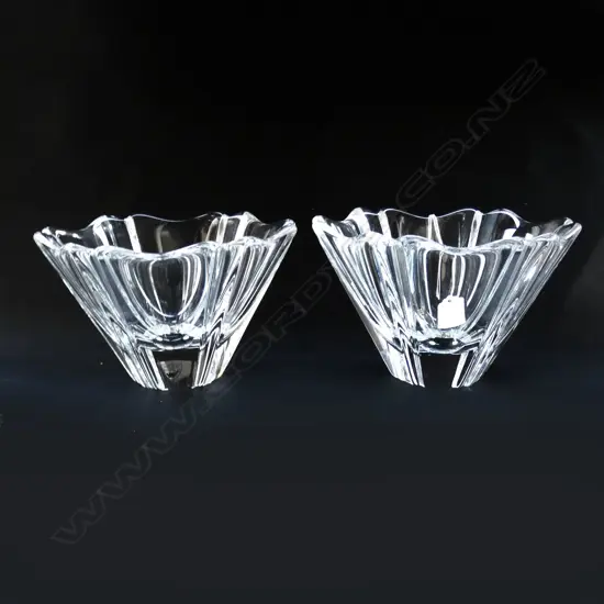 PR ORREFORS 'ORION' BOWLS 145mm dia + BOXES