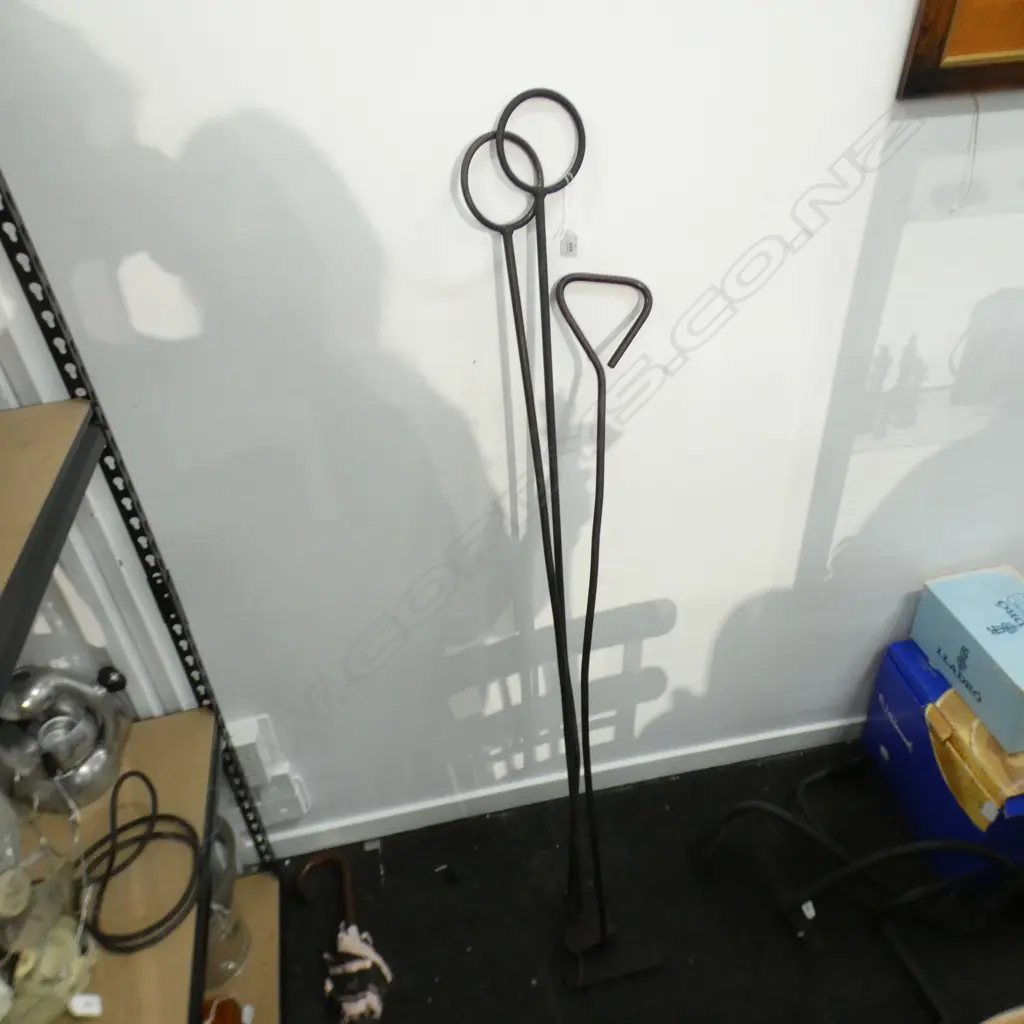 3 NZ RAIL OLD BOILER STOKING TOOLS Image 1++