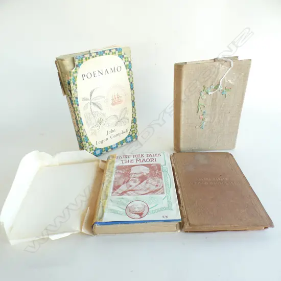 4 VINTAGE BOOKS; MAORI INTEREST...