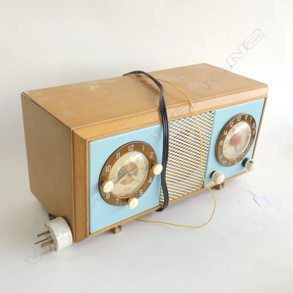 VINTAGE / RETRO PHILCO RADIO W.365mm Image 1++