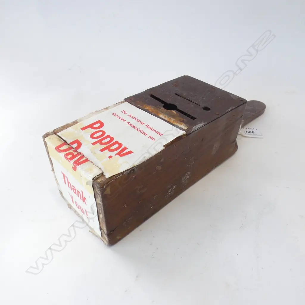 VINTAGE RSA POPPY DAY BOX Image 1++