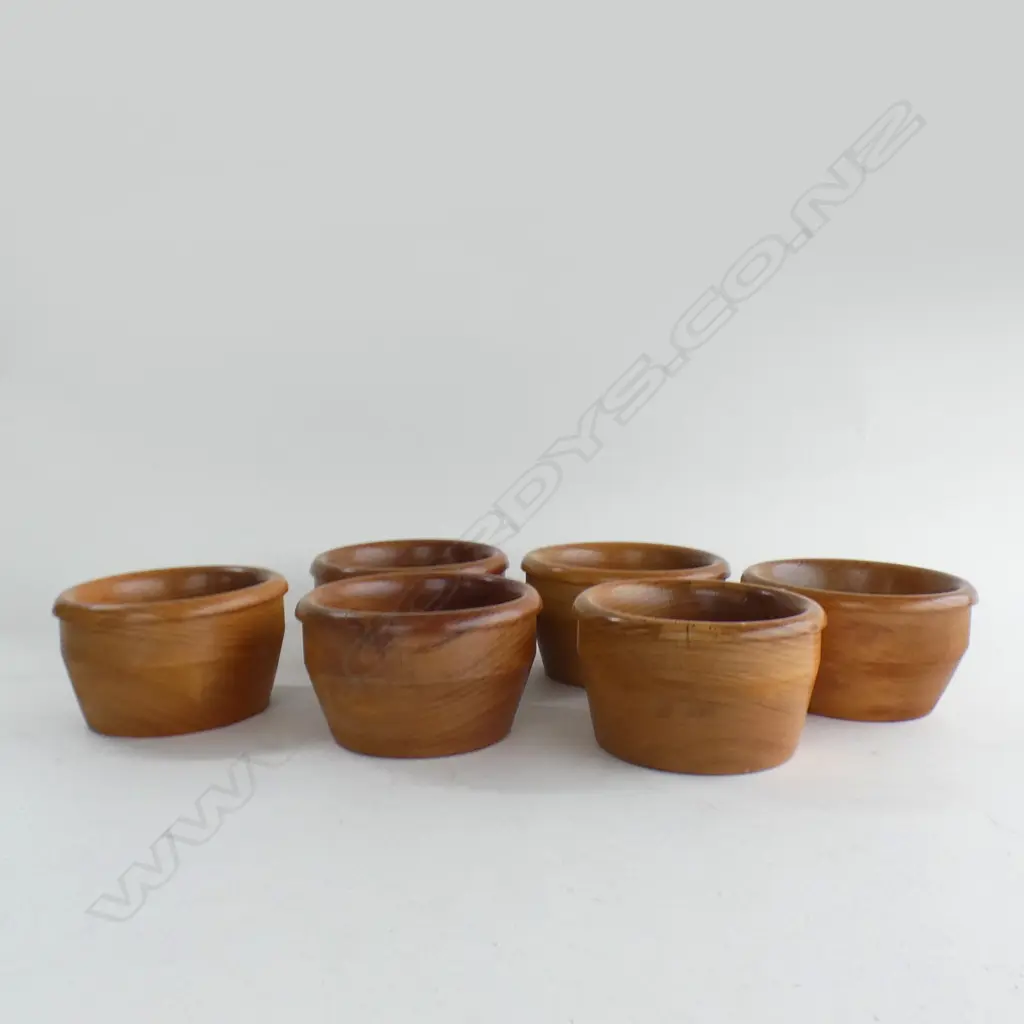 TURNED KAURI BOWLS EX ST THOMAS CHURCH ST HELIERS BAY RD Image 1++