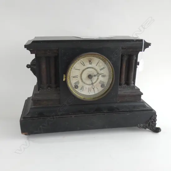 OLD MANTLE CLOCK AF W.435mm