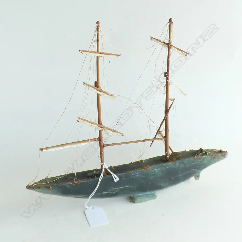 GREENSTONE SAIL BOAT MODEL AF L.300mm Image 1++