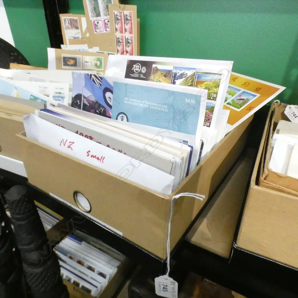 BOX ASST. NZ FIRST DAY COVERS Image 1++