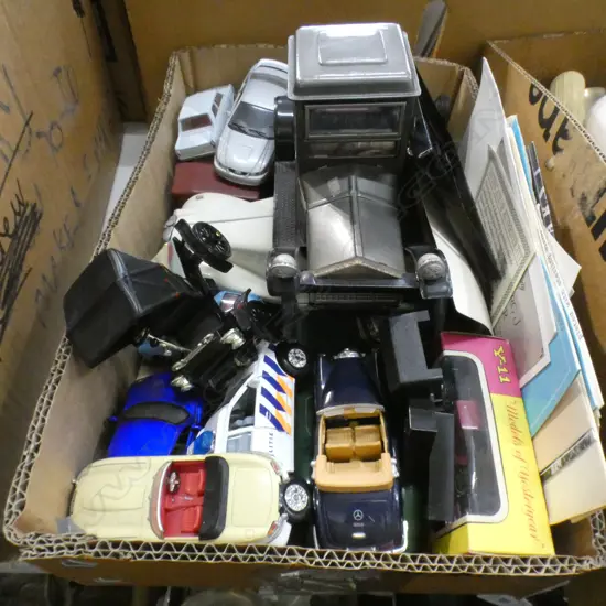 BOX LOT ASST. MODEL CARS
